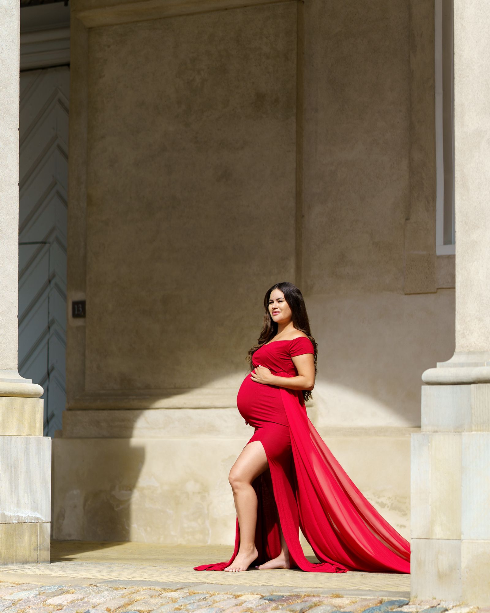 Graviditetsbilleder der | fotografering