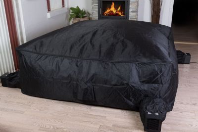 Produktbillede af varmekasse i brug til fjernelse af væggelus